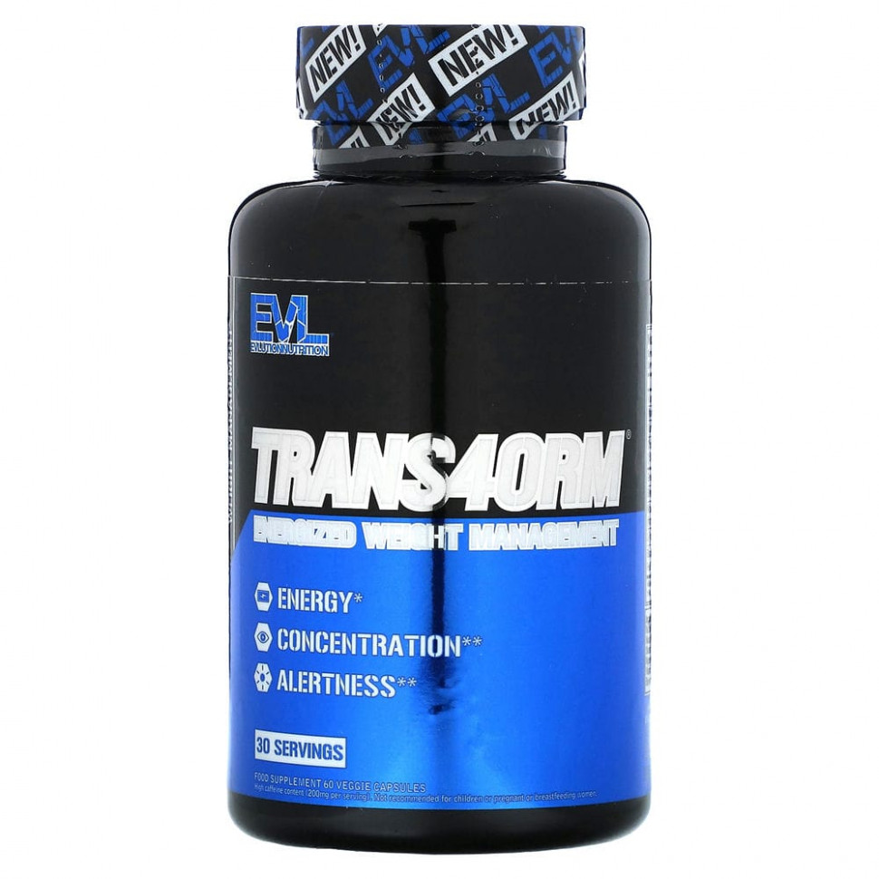  EVLution Nutrition, Trans4orm,   , 60      -     , -, 