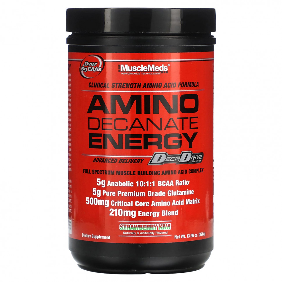  MuscleMeds, Amino Decanate Energy,   , 396  (13,96 )    -     , -, 