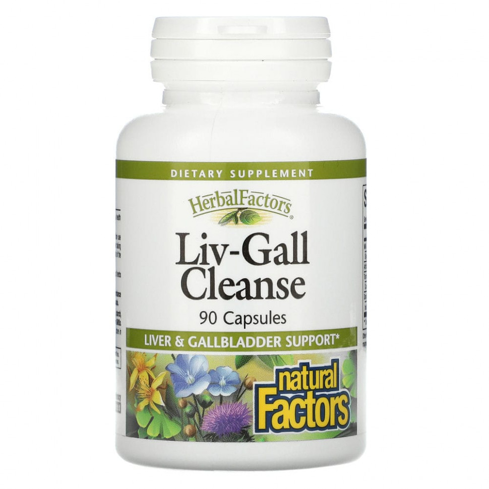  Natural Factors, Liv-Gall Cleanse, 90     -     , -, 