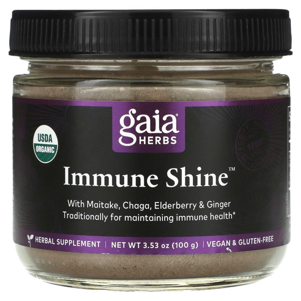  Gaia Herbs, Immune Shine,  , ,   , 100  (3,53 )    -     , -, 