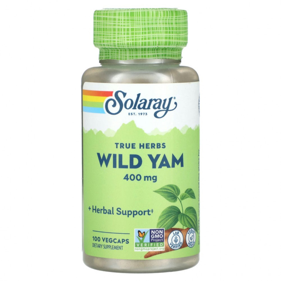  Solaray, True Herbs,  , 400 , 100      -     , -, 