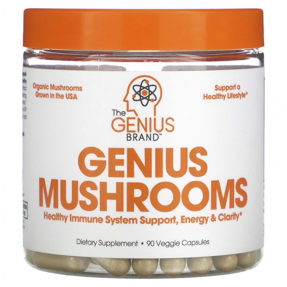  The Genius Brand, Genius Mushrooms, 90      -     , -, 