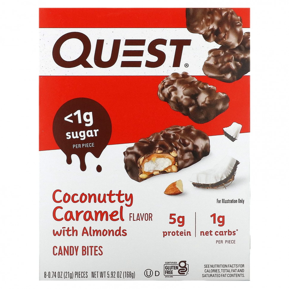  Quest Nutrition, Candy Bites,    , 8 ., 21  (0,74 )    -     , -, 