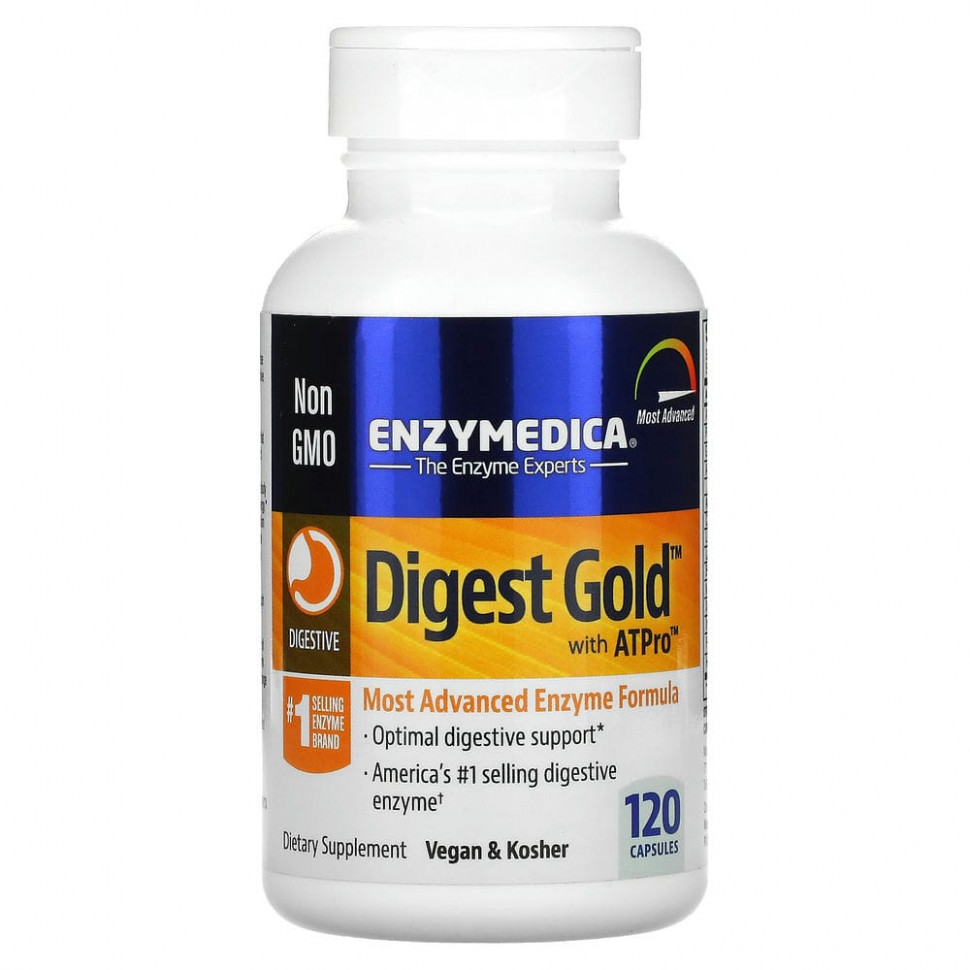  Enzymedica, Digest Gold  ATPro,    , 120     -     , -, 