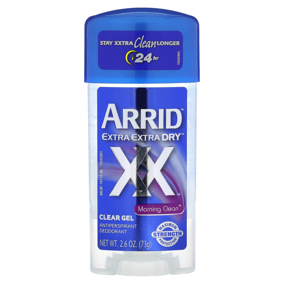  Arrid, Extra Extra Dry XX,  --, Morning Clean, 73  (2,6 )    -     , -, 