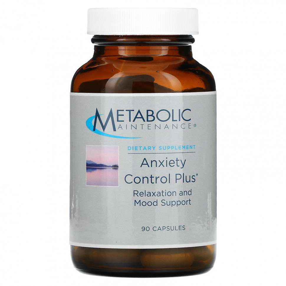  Metabolic Maintenance, Anxiety Control Plus, 90     -     , -, 