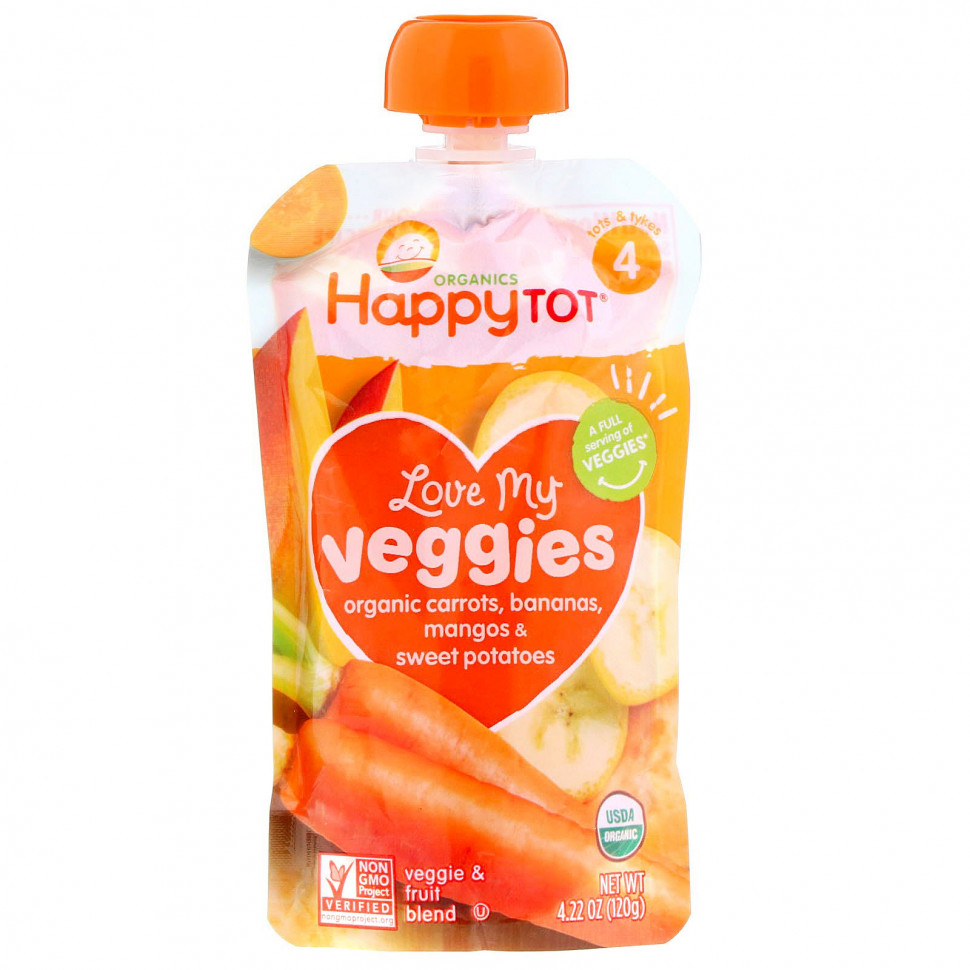  Happy Family Organics, Organics Happy Tot,  ,    , ,   , 120     -     , -, 