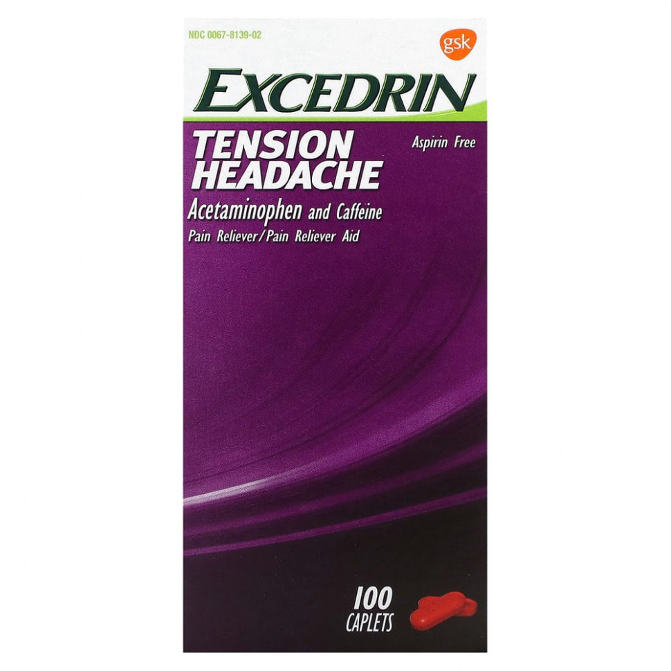  Excedrin,    `` 100     -     , -, 