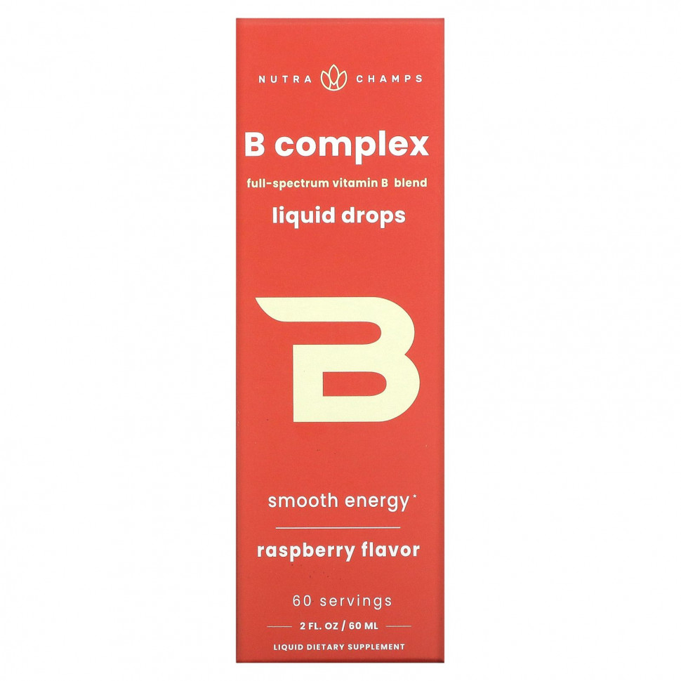  NutraChamps, B Complex, , 60  (2 . )    -     , -, 