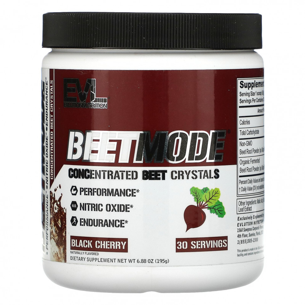  EVLution Nutrition, BeetMode,   , , 195  (6,88 )    -     , -, 