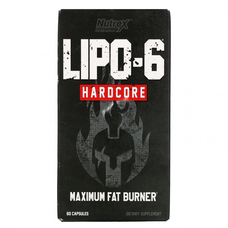  Nutrex Research, LIPO-6 Hardcore,    , 60     -     , -, 