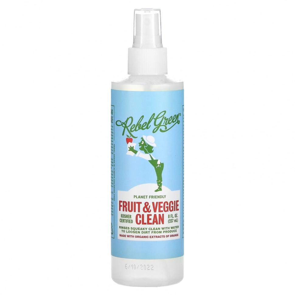  Rebel Green, Fruit & Veggie Clean, 237  (8 . )    -     , -, 