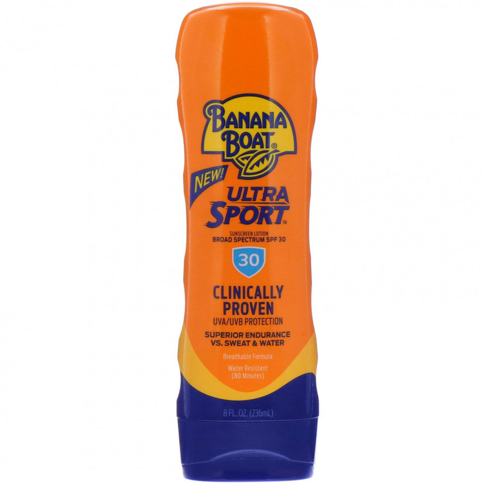  Banana Boat,   Ultra Sport,      SPF 30+, 236     -     , -, 