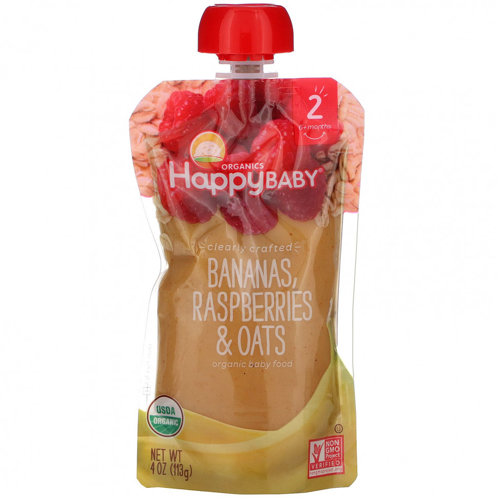  Happy Family Organics, Clearly Crafted,   ,  2,    6 , ,   , 113  (4 )    -     , -, 