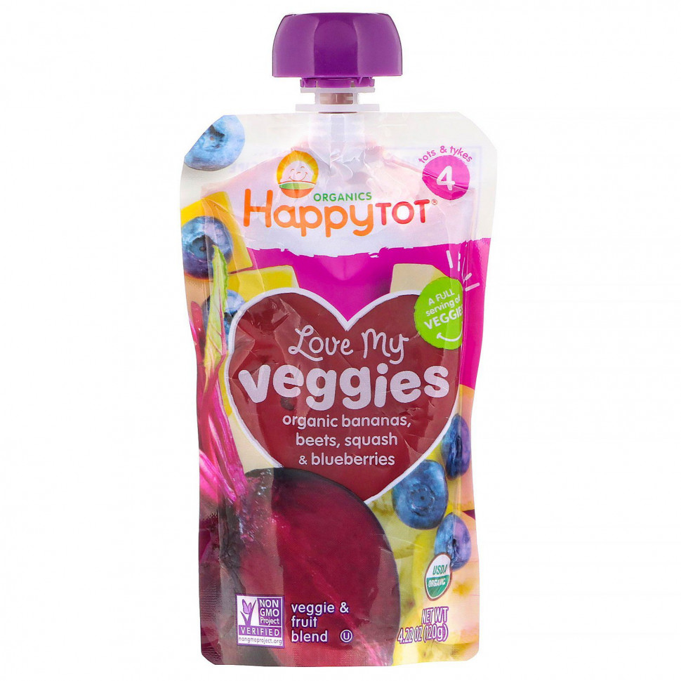  Happy Family Organics, Organics Happy Tot,  ,    , ,   , 120     -     , -, 