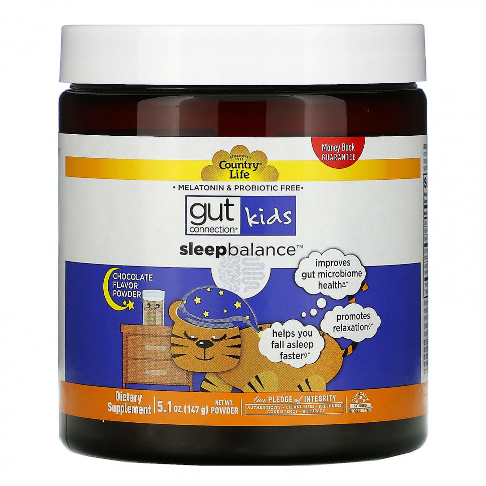  Country Life, Gut Connection Kids, Sleep Balance,       ,    , 147  (5,1 )    -     , -, 