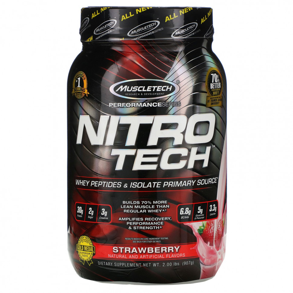  Muscletech, Nitro-Tech,   +      ,  , 907  (2 )    -     , -, 