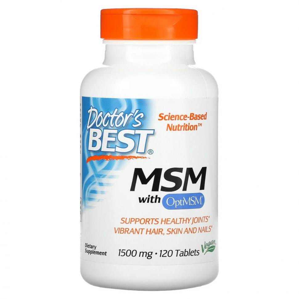  Doctor's Best,   OptiMSM, 1500 , 120     -     , -, 