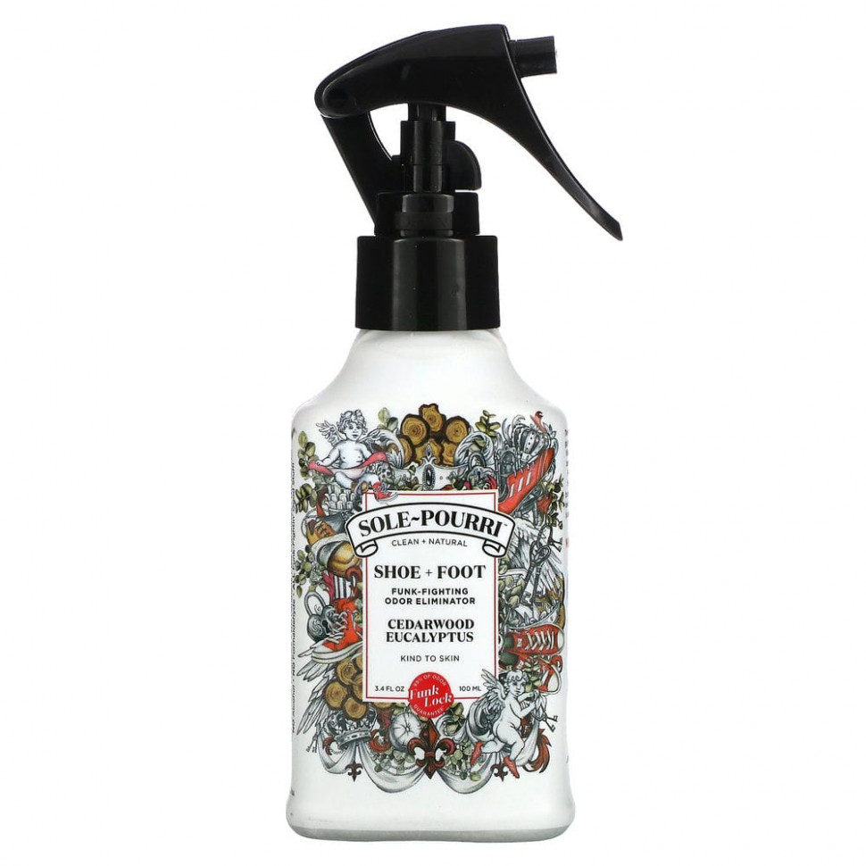���� Poo-Pourri, Sole-Pourri, Shoe + Foot, �������� ��� ���������� ���������� �������, ���� � ��������, 100 �� (3,4 ����. �����)  Iherb (������) ������ ������