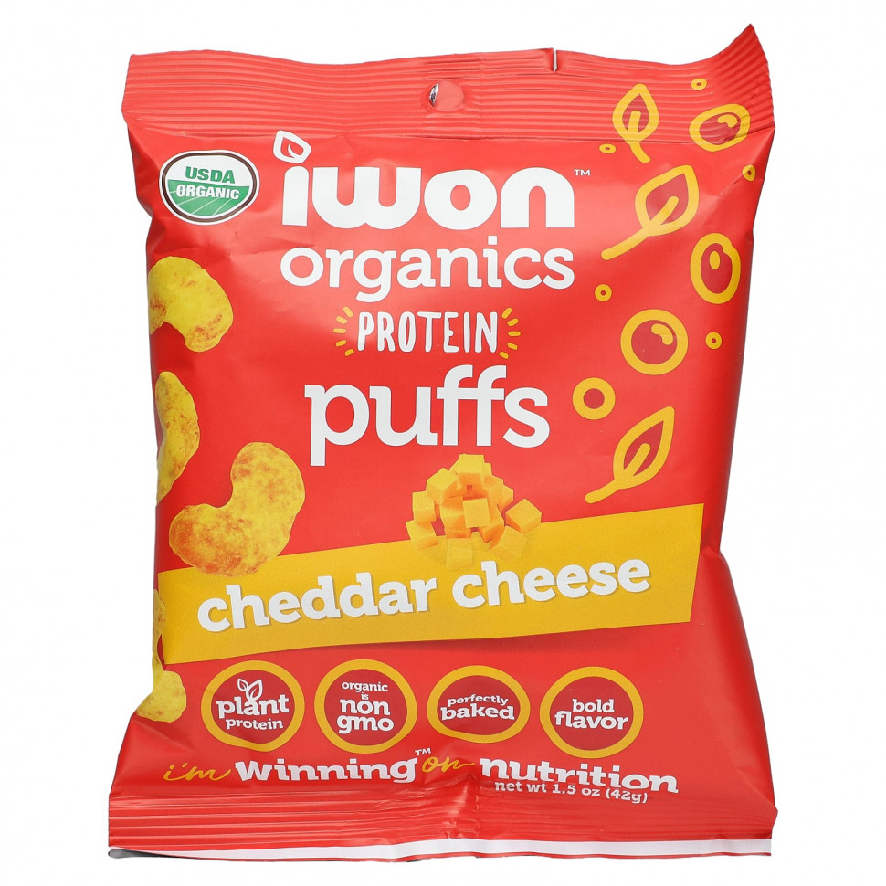  IWON Organics, Organics Protein Puffs,  , 8   42  (1,5 )    -     , -, 