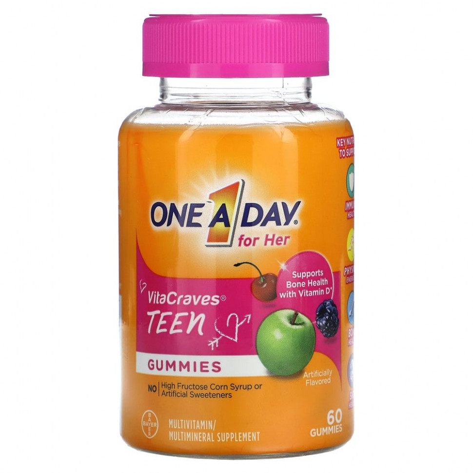  One-A-Day, For Her, VitaCraves,  , 60      -     , -, 