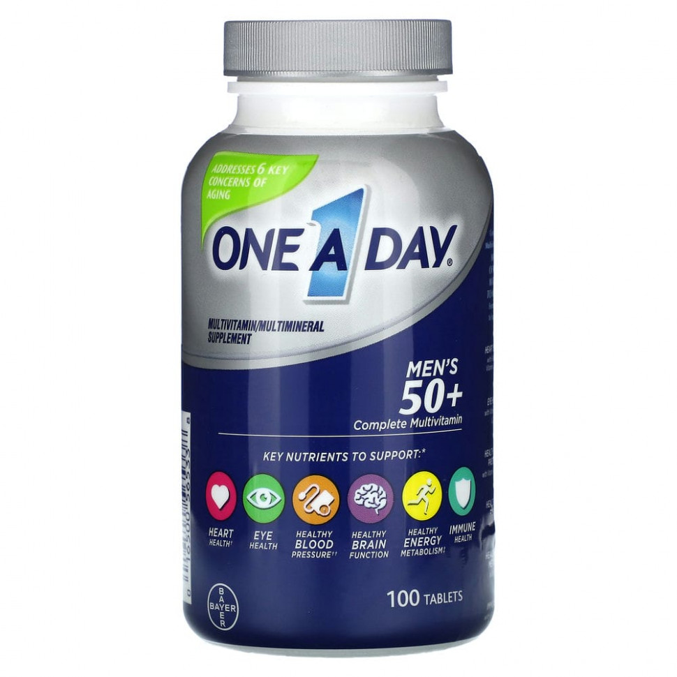  One-A-Day, Men's 50+, Healthy Advantage, / , 100     -     , -, 