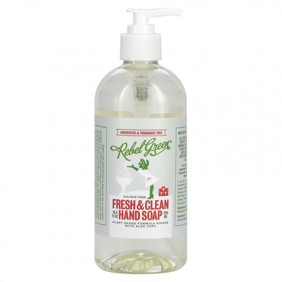  Rebel Green,    Fresh & Clean,  , 500  (16,9 . )    -     , -, 