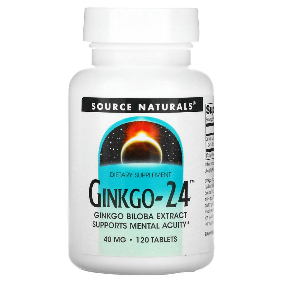  Source Naturals, -24, 40 , 120     -     , -, 