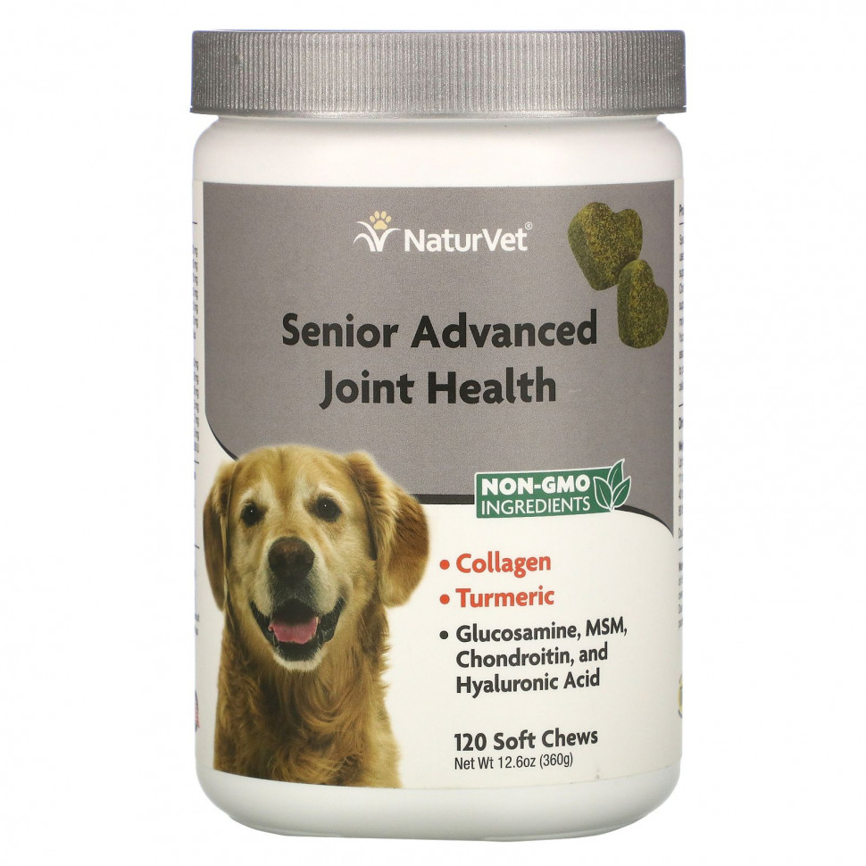  NaturVet, Senior Advanced Joint Health, 120   , 12,6  (360 )  Iherb ()  