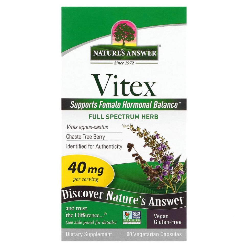  Nature's Answer, Vitex,   ,  , 90      -     , -, 