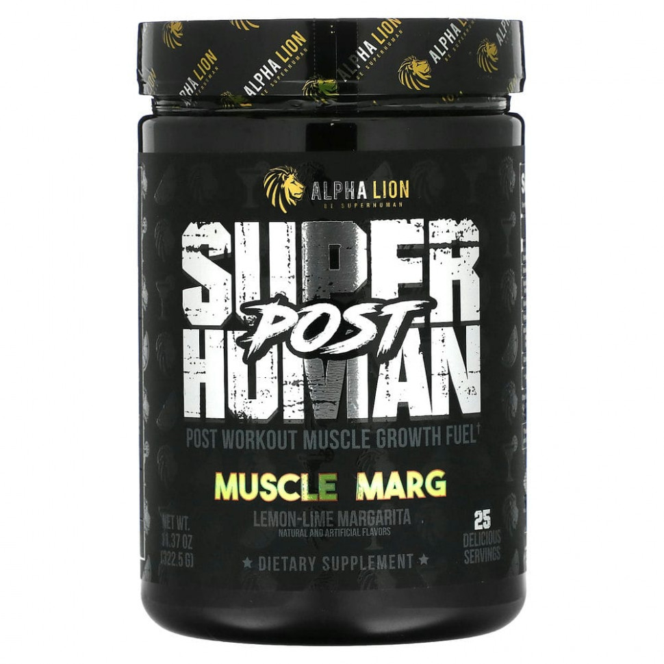  ALPHA LION, SuperHuman Post, Muscle Marg,     , 322,5  (11,37 )    -     , -, 