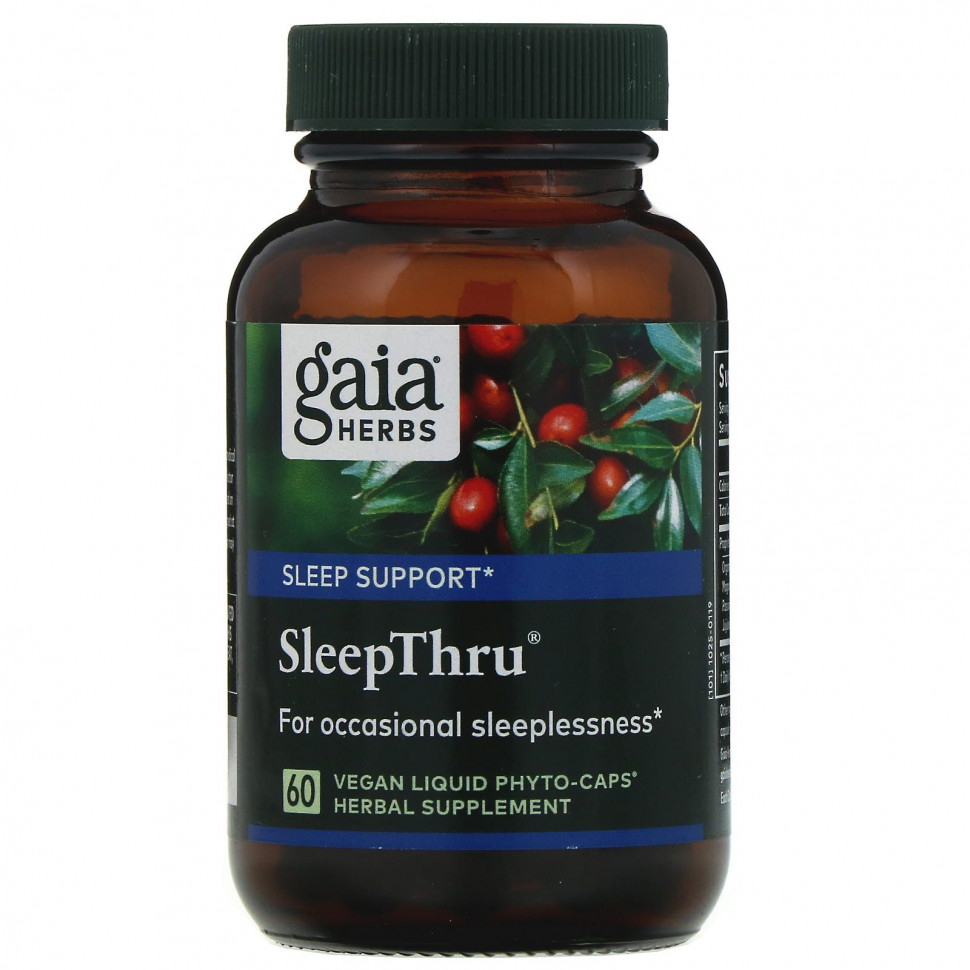  Gaia Herbs, SleepThru, 60  -    Iherb ()  