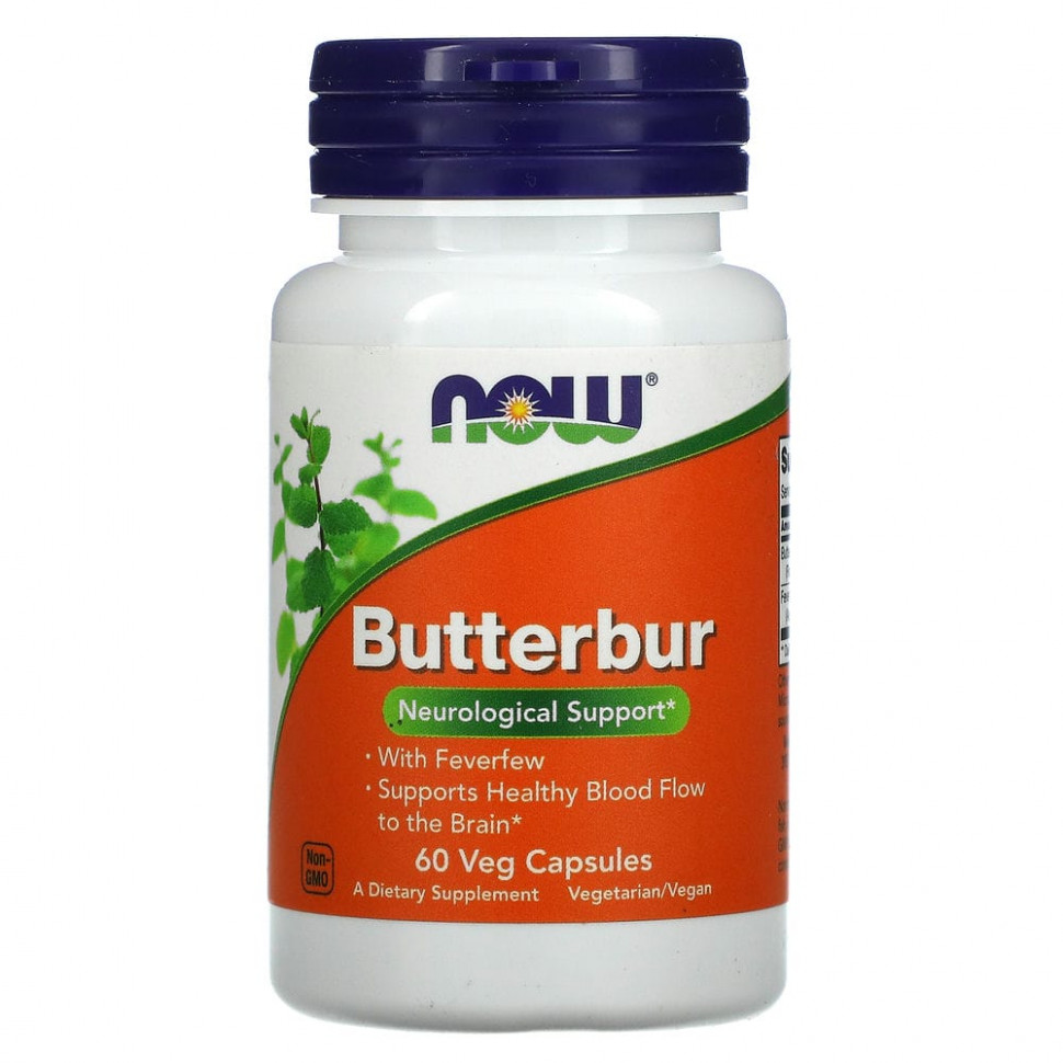  NOW Foods, Butterbur, 60      -     , -, 