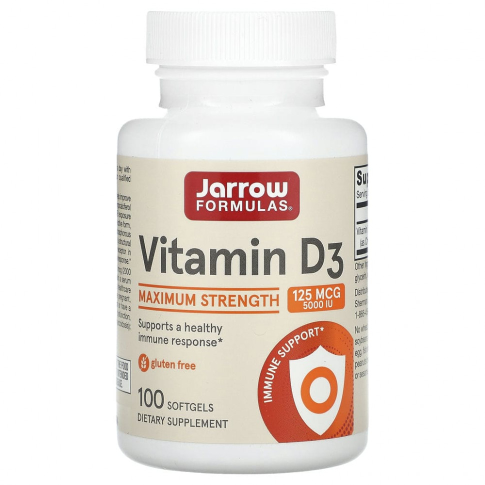  Jarrow Formulas,  D3, , 125  (5000 ), 100     -     , -, 