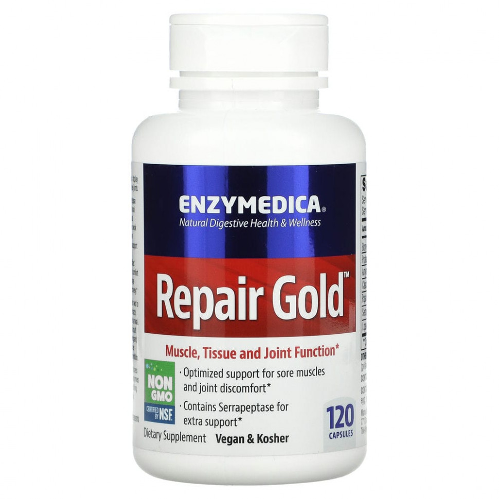  Enzymedica, Repair Gold, 120     -     , -, 