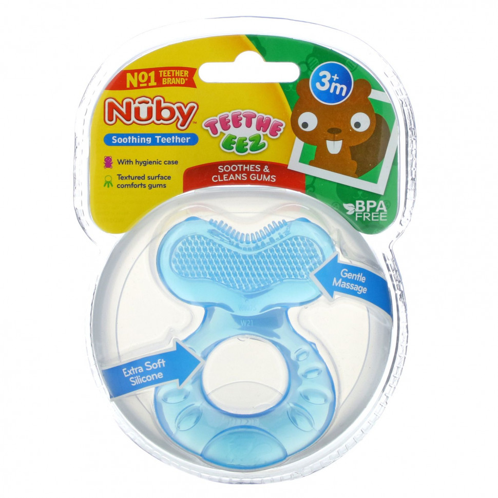  Nuby, Teethe Eez,    ,    3 ,     -     , -, 