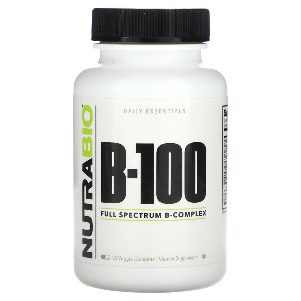  Nutrabio Labs, B-100`` 90      -     , -, 