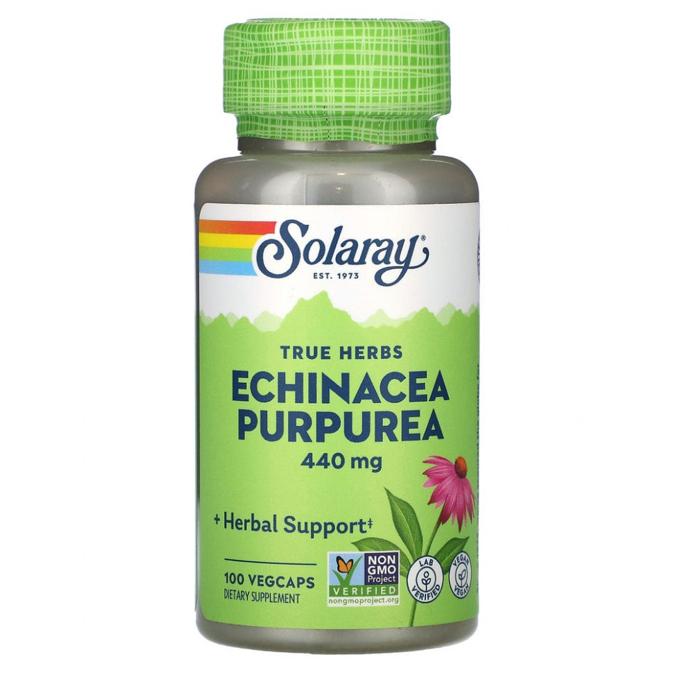  Solaray, True Herbs,  , 440 , 100      -     , -, 