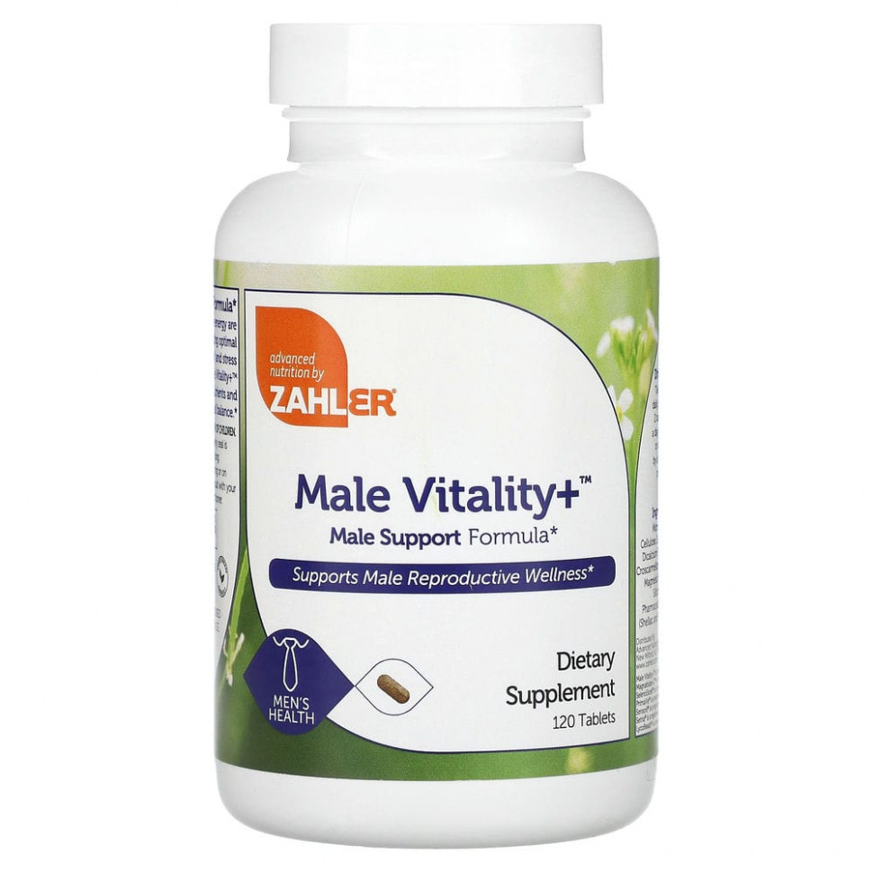  Zahler, Male Vitality +, 120     -     , -, 