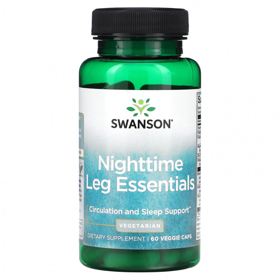  Swanson, Nighttime Leg Essentials, 60      -     , -, 