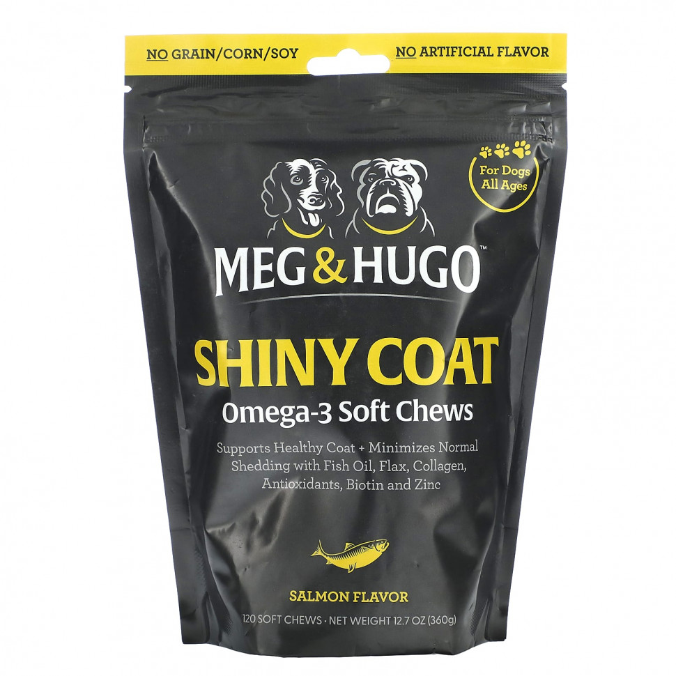  Meg & Hugo, Shiny Coat,    -3,  ,   , , 120  , 360  (12,7 )    -     , -, 