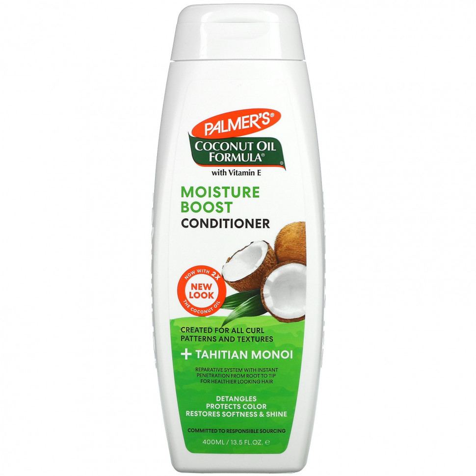  Palmer's, Moisture Boost Conditioner, Coconut Oil, 13.5 fl oz (400 ml)    -     , -, 