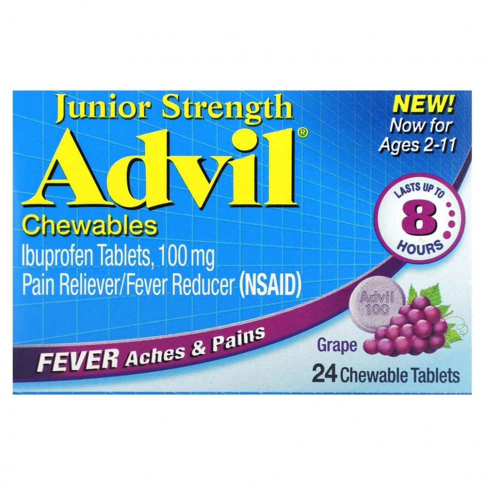  Advil, Junior Strength,  ,   211 ,   , 24      -     , -, 