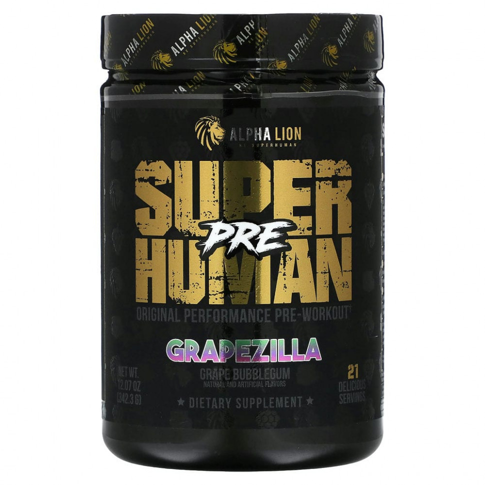  ALPHA LION, SuperHuman Pre, Grapezilla,  , 342,3  (12,07 )    -     , -, 