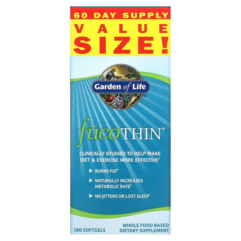  Garden of Life, FucoThin,    , 180       -     , -, 