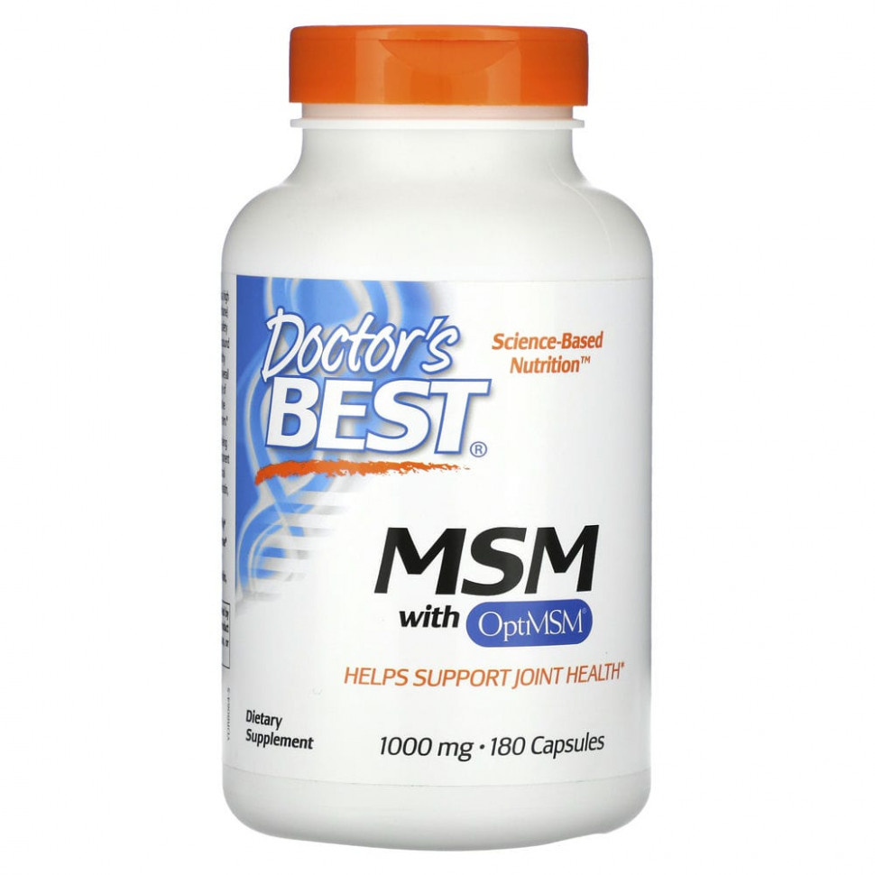  Doctor's Best,   OptiMSM, 1000 , 180     -     , -, 