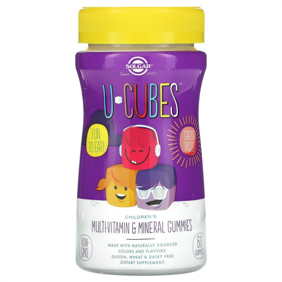  Solgar, U-Cubes,        ,   , 60 .    -     , -, 