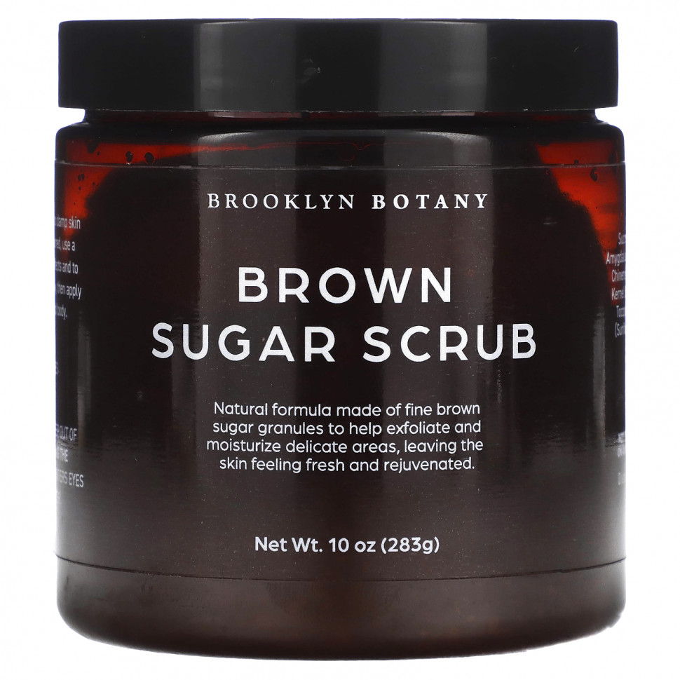  Brooklyn Botany, Brown Sugar Scrub, 10 oz (283 g)    -     , -, 