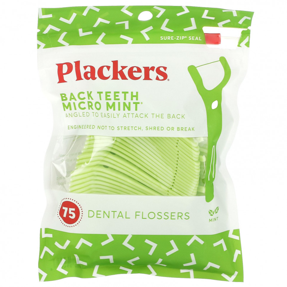  Plackers, Micro Mint,      , , 75 .    -     , -, 