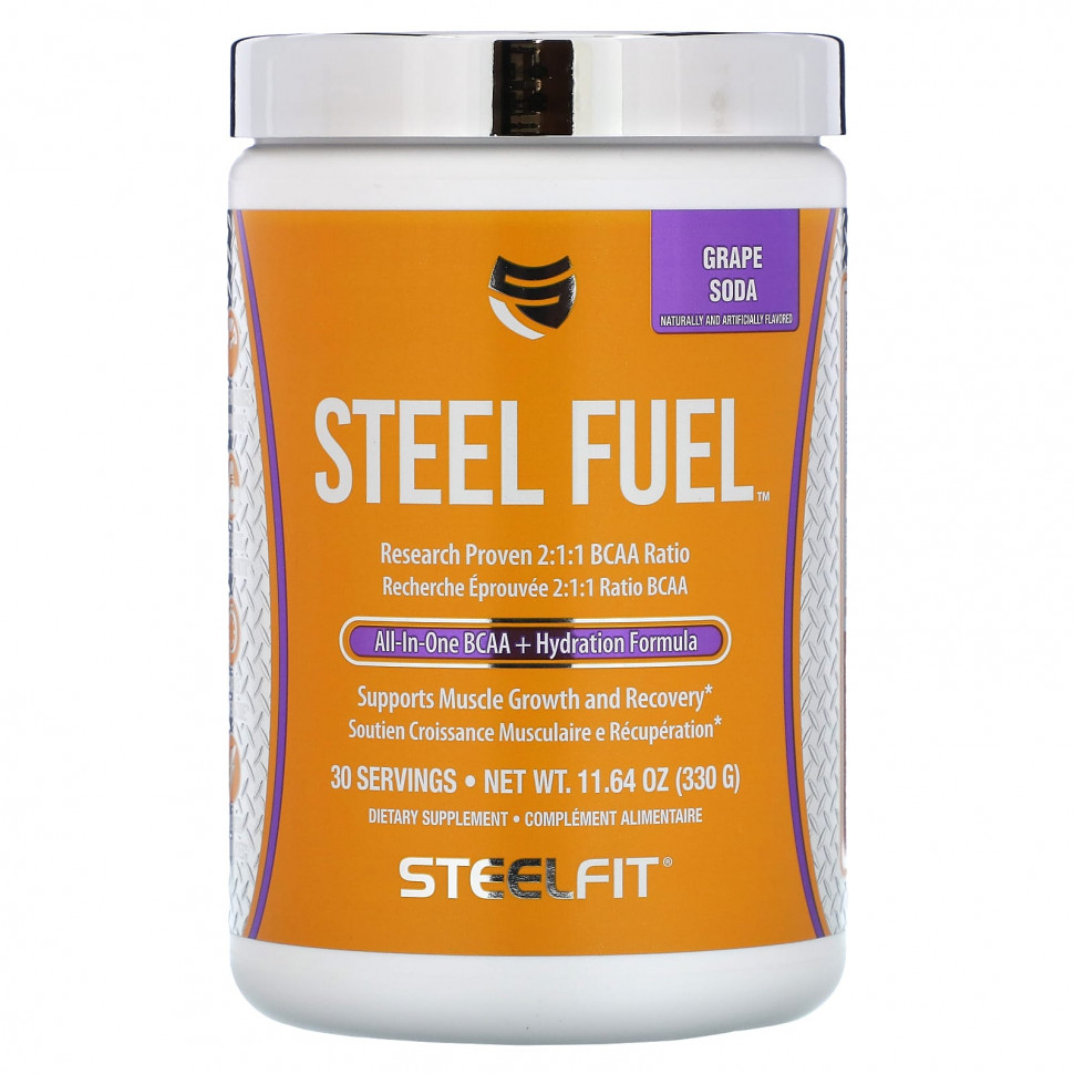  SteelFit, Steel Fuel,       BCAA + Hydration Formula,  , 330  (11,64 )    -     , -, 